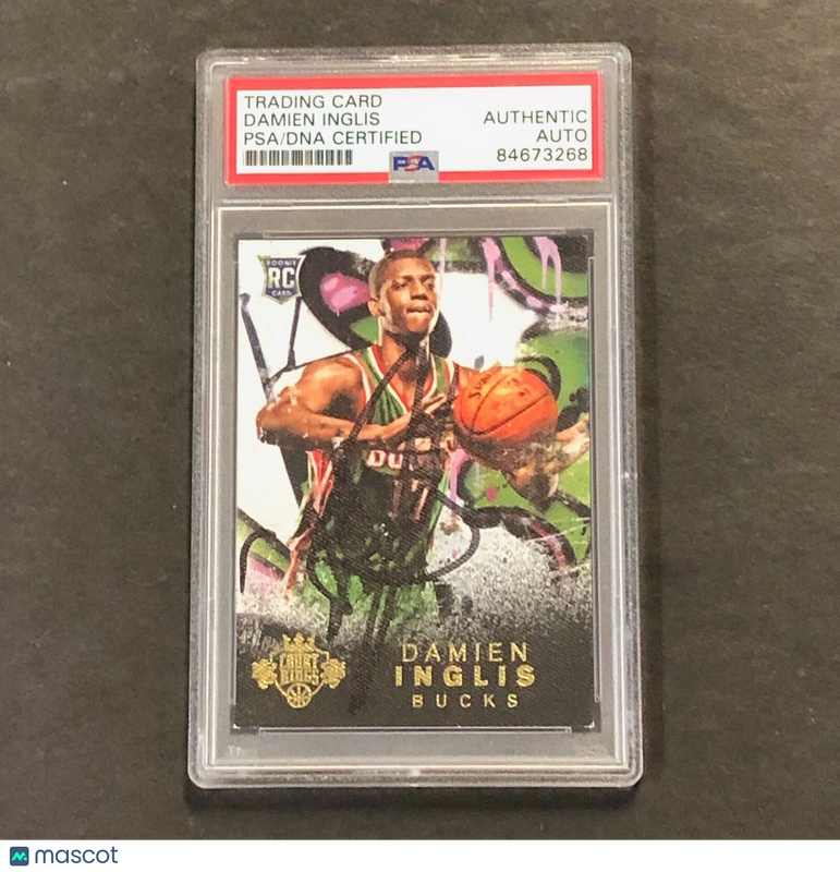 2014-15 Panini Court Kings #194 DAMIEN INGLIS Signed Card AUTO PSA Slabbed RC Bu