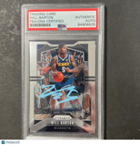 2019-20 Panini Prizm #85 Will Barton Signed Card PSA AUTO Slabbed Nuggets