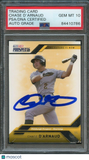 2009 TRISTAR Prospects #76 Chase D'Arnaud Signed Card PSA Slabbed Auto 10 Pirate