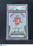 Deebo Samuel 2019 Panini Prizm #346 Rookie Signed Card PSA 10 Autographed