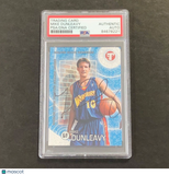 2002-03 Topps Pristine Common Rookie #57 Mike Dunleavy Signed Card PSA Slabbed W