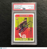 2017-18 NBA Hoops #275 TYLER DORSEY Signed Card AUTO PSA Slabbed RC Hawks