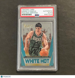 2013-14 Panini Select White Hot #25 Ersan Ilyasova Signed Card AUTO PSA Slabbed