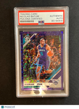 2019-20 Panini Donruss Optic #24 Nicolas Batum Signed Card AUTO PSA Slabbed Horn