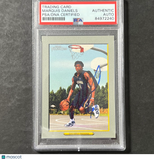 2006-07 Topps Turkey Red #153 Marquis Daniels Signed Card Auto PSA Slabbed Pacers