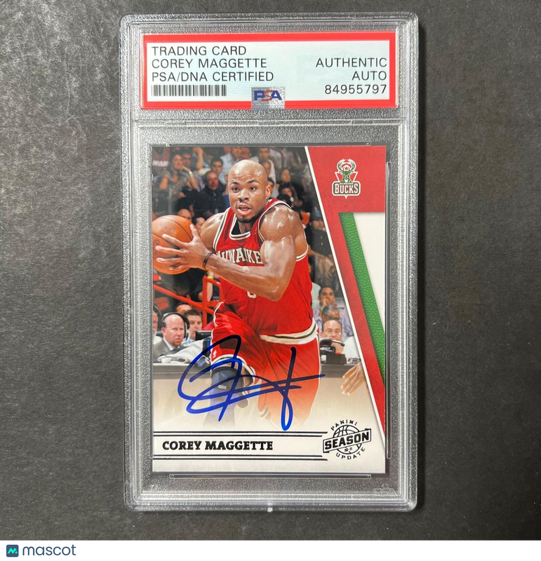 2011 Panini Season Update #63 Corey Maggette Signed Card AUTO PSA Slabbed Bucks
