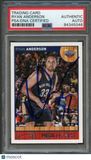 2013-2014 NBA Hoops #128 Ryan Anderson Signed Card AUTO PSA Slabbed Pelicans