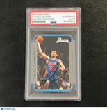 2003-04 Bowman #136 Carlos Delfino Signed Card AUTO PSA Slabbed RC Pistons