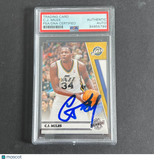 2010-11 Panini #157 C.J. Miles Signed Card PSA Slabbed Jazz