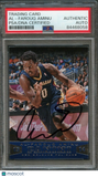 2013-14 Panini Basketball #113 Al-Farouq Aminu Signed Card AUTO PSA Slabbed Peli