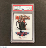 2012-13 Pannini Marquee #489 John Henson Signed Card RC Rookie AUTO PSA Slabbed