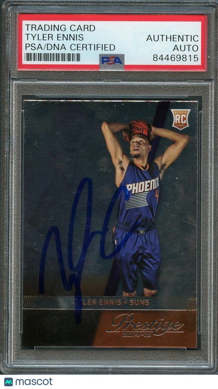 2014-15 Panini Prestige #176 Tyler Ennis Signed Rookie Card AUTO PSA Slabbed RC
