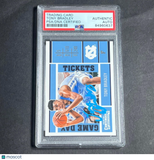 2017 Panini Contenders #25 Tony Bradley Signed Card AUTO PSA Slabbed RC Jazz