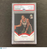 2013-14 Panini Prestige #126 Brandon Knight Signed Card AUTO PSA Slabbed Bucks