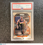 2021-22 Panini Prizm #27 Mikal Bridges Signed Card AUTO 10 PSA Slabbed Suns
