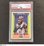 2012-13 NBA Past & Present #200 Quincy Acy Signed Card AUTO PSA Slabbed Raptors