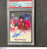 2000 Bowman Autograph Issue #BWP Brad Penny Signed Card PSA Slabbed AUTO Marlins