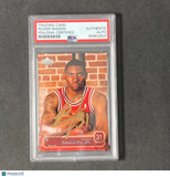 2003 Upper Deck #229 Roger Mason Signed Card Auto PSA Slabbed Bulls