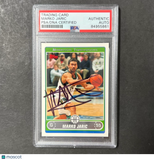 2006 Topps #35 Marko Jaric Signed Card PSA Slabbed Clippers