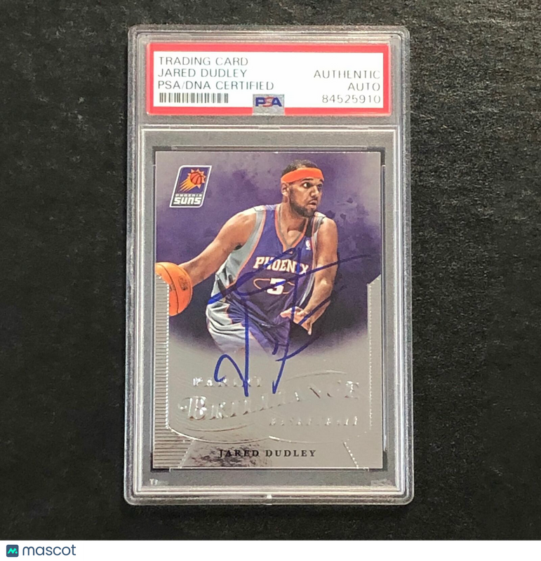2012-13 Panini Brilliance #160 Jared Dudley Signed Card AUTO PSA Slabbed Suns