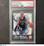 2014-15 NBA Hoops #89 Chase Budinger Signed Card AUTO 10 PSA/DNA Slabbed Timberw