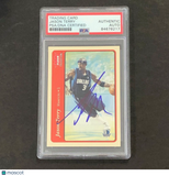 2004-05 Fleer Tradition #150 Jason Terry Signed Card AUTO PSA Slabbed Mavericks