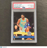 2010-11 Panini Donruss #117 Nene Signed AUTO PSA Slabbed Nuggets
