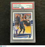 2020-21 Donruss Panini #30 Dwight Powell Card PSA Slabbed Mavericks