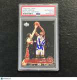 2002-03 Upper Deck Basketball #49 Eddie Griffin Signed Card Auto PSA Slabbed Rockets