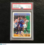 2017-18 NBA Hoops #142 Kenneth Faried Signed AUTO PSA Slabbed Nuggets