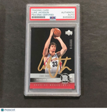 2004-05 Upper Deck Basketball #99 Luke Jackson Signed Card AUTO PSA Slabbed RC C