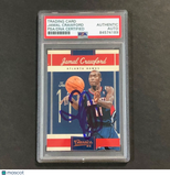 2010-11 Classics Timeless Tributes #91 Jamal Crawford Signed Card AUTO PSA Slabb