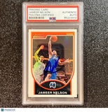2007-08 Topps Bowman Chrome #14 Jameer Nelson Signed Card AUTO PSA Slabbed Magic