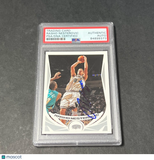 2004 Topps #89 Rasho Nesterovic Signed Card AUTO PSA/DNA Slabbed Spurs