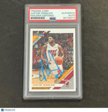 2019-20 Panini Donruss #111 Justise Winslow Signed Card AUTO PSA/DNA Slabbed Hea