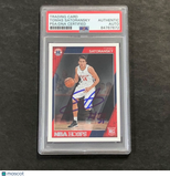 2016-17 NBA Hoops #281 Tomas Satoransky Signed AUTO PSA Slabbed RC Wizards
