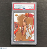 2005-06 Upper Deck #92 Martynas Andriuskevicius Signed Card AUTO PSA Slabbed Cav