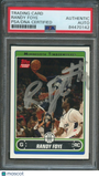 2006-07 Topps #250 Randy Foye Signed Card AUTO PSA Slabbed RC Minnesota Timberwo