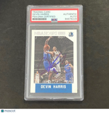 2015-16 NBA Hoops #139 Devin Harris Signed Card AUTO PSA Slabbed