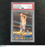 2010-11 Donruss #54 Jonas Jerebko Signed Card AUTO PSA Slabbed Pistons