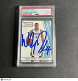 2010-11 Panini Prestige #154 Wesley Johnson Signed Card Auto PSA Slabbed RC Timb