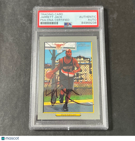 2008 Topps Turkey Red Prominent Basketball Players Jarrett Jack Signed Card AUTO