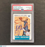 2015-16 NBA Hoops #244 Michael Kidd-Gilchrist Signed Card AUTO PSA Slabbed Horne