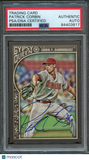 2015 Topps Gypsy Queen #224 Patrick Corbin Signed Card PSA Slabbed Auto Dbacks