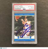 2012-13 NBA Hoops #91 Jonas Jerebko Signed Card AUTO PSA Slabbed Pistons