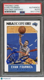 2015 Panini NBA Hoops #11 Evan Fournier Signed Card AUTO PSA Slabbed Magic