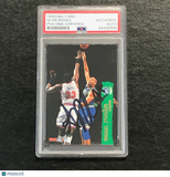 1995-96 NBA Hoops #99 Sean Rooks Signed Card AUTO PSA Slabbed Minnesota Timberwo