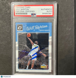 2016-17 Donruss #88 Will Barton Signed Card AUTO PSA Slabbed Nuggets