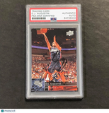 2009-10 Upper Deck Basketball #16 D.J. Augustin Signed Card AUTO PSA Slabbed Bob