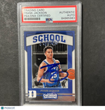 2017-18 Panini Contenders Draft Picks #22 Frank Jackson Signed Card AUTO PSA Sla